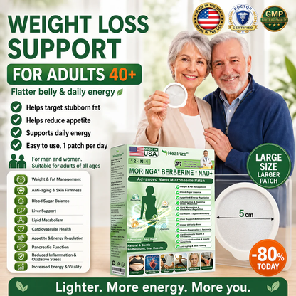 💫 Official U.S. Store | 🩺 Healrize® Moringa · Berberine × NAD+ 12-in-1 Advanced Nano Microneedle Patch — Apply Once Daily, Supports Metabolism & Energy 🎄
