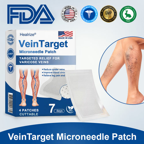 🇺🇸👨‍⚕️👍✅Healrize® VeinTarget Microneedle Patch⚡Instant Relief, Long-Term Results🌞