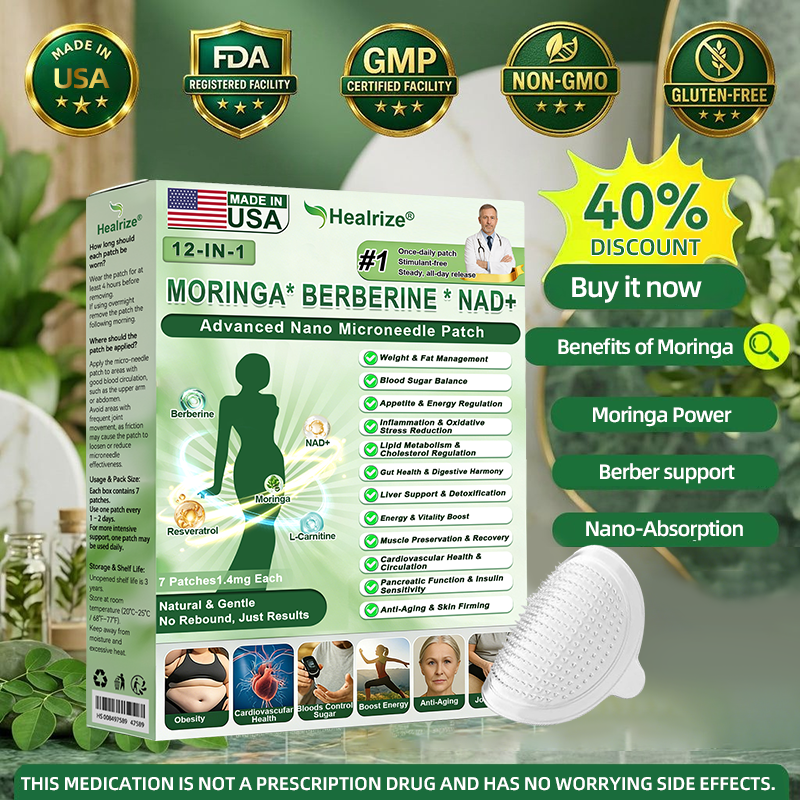 𝑶𝒇𝒇𝒊𝒄𝒊𝒂𝒍 𝑺𝒕𝒐𝒓𝒆  | 👩‍⚕️ H𝐞a𝐥r𝐢z𝐞® 1𝟐-𝐈N-1 M𝐨r𝐢n𝐠a * B𝐞r𝐛e𝐫i𝐧e * N𝐀D+ 𝐀d𝐯a𝐧c𝐞d N𝐚n𝐨 𝐌i𝐜r𝐨n𝐞e𝐝l𝐞 𝐏a𝐭c𝐡 (𝐎𝐧𝐜𝐞 𝐃𝐚𝐢𝐥𝐲, 𝐯𝐢𝐬𝐢𝐛𝐥𝐞 𝐜𝐡𝐚𝐧𝐠𝐞𝐬 𝐢𝐧 𝟕 𝐝𝐚𝐲𝐬） F𝐨r 𝐎𝐛𝐞𝐬𝐢𝐭𝐲, 𝐋o𝐨s𝐞 𝐒k𝐢n, 𝐃𝐢𝐚𝐛𝐞𝐭𝐞𝐬, 𝐒𝐥𝐞𝐞𝐩 𝐀𝐩𝐧𝐞𝐚, 𝐀𝐧𝐝 𝐉𝐨𝐢𝐧𝐭 𝐈𝐬𝐬𝐮𝐞𝐬🌞