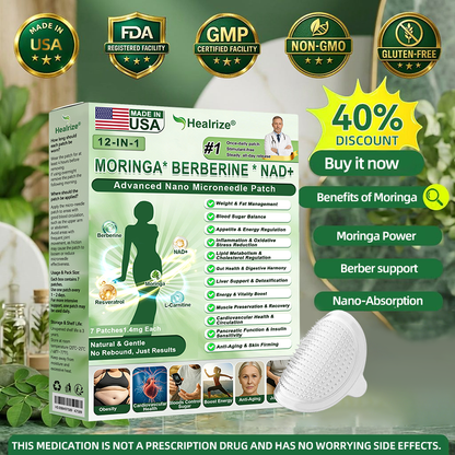 𝑶𝒇𝒇𝒊𝒄𝒊𝒂𝒍 𝑺𝒕𝒐𝒓𝒆  | 👩‍⚕️ H𝐞a𝐥r𝐢z𝐞® 1𝟐-𝐈N-1 M𝐨r𝐢n𝐠a * B𝐞r𝐛e𝐫i𝐧e * N𝐀D+ 𝐀d𝐯a𝐧c𝐞d N𝐚n𝐨 𝐌i𝐜r𝐨n𝐞e𝐝l𝐞 𝐏a𝐭c𝐡 (𝐎𝐧𝐜𝐞 𝐃𝐚𝐢𝐥𝐲, 𝐯𝐢𝐬𝐢𝐛𝐥𝐞 𝐜𝐡𝐚𝐧𝐠𝐞𝐬 𝐢𝐧 𝟕 𝐝𝐚𝐲𝐬） F𝐨r 𝐎𝐛𝐞𝐬𝐢𝐭𝐲, 𝐋o𝐨s𝐞 𝐒k𝐢n, 𝐃𝐢𝐚𝐛𝐞𝐭𝐞𝐬, 𝐒𝐥𝐞𝐞𝐩 𝐀𝐩𝐧𝐞𝐚, 𝐀𝐧𝐝 𝐉𝐨𝐢𝐧𝐭 𝐈𝐬𝐬𝐮𝐞𝐬🌞