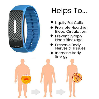 JoMe𝖽𝗂𝗑®👩‍⚕️🧬 Ultrasound Fat Breakdown and Far-Infrared Detoxifying Blood Sugar Balancing Bracelet